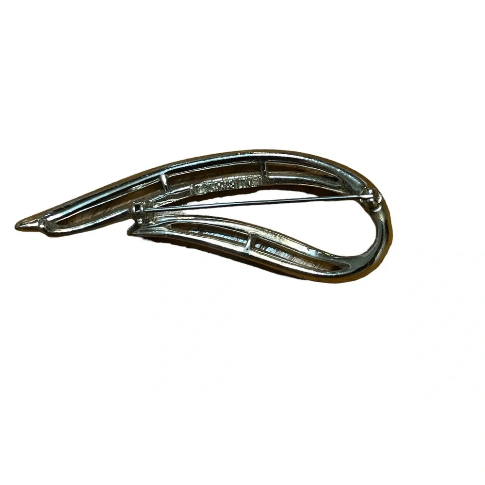 ✨ 3/$15 ✨ Sarah Coventry Silver Toned Mid Century Brooch